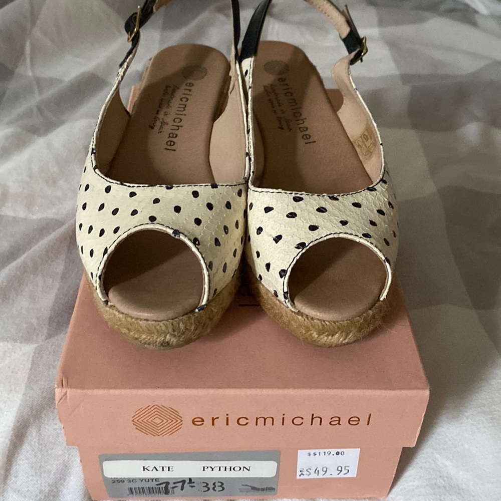 Eric Michael Espadrilles Kate Python - image 1